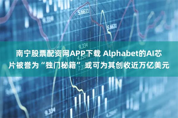 南宁股票配资网APP下载 Alphabet的AI芯片被誉为“独门秘籍” 或可为其创收近万亿美元